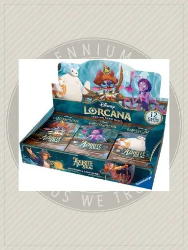 Disney Lorcana TCG: Azurite Sea Booster Display (24 Packs) - Ravensburger