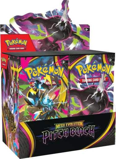 Mega Evolution: Pitch Black Booster Box (36 Packs) - Pokémon TCG