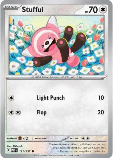 Stufful - 111/132 ME01: Mega Evolution 111/132 (Near Mint)