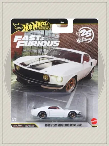 Hot Wheels Premium: Fast & Furious - 1969 Ford Mustang Boss 302