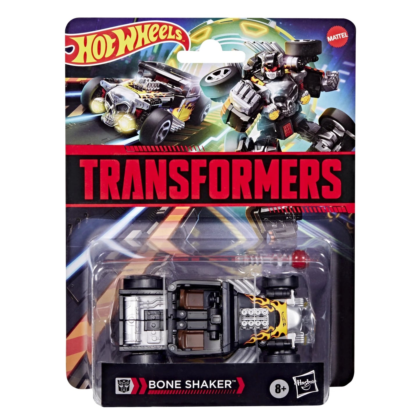 Hot Wheels x Transformers Deluxe Class Bone Shaker - Hot Wheels