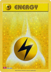 Basic Lightning Energy Classic Collection Trading Card Game Classic 034/034 NM