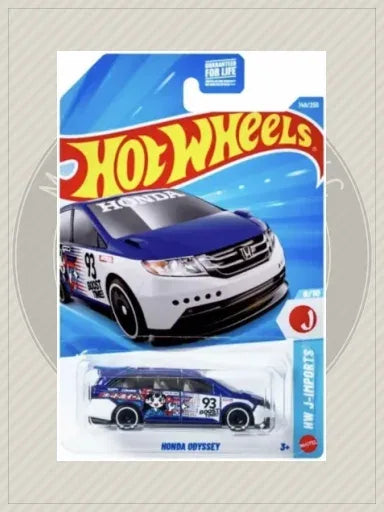 2026 Hot Wheels HONDA ODYSSEY #149 HW J-Imports - Blue
