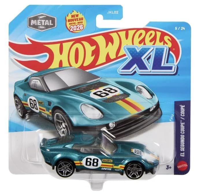 XL El Segundo Coupe, Teal (5/24, 2026, 1:43 Scale) - Hot Wheels