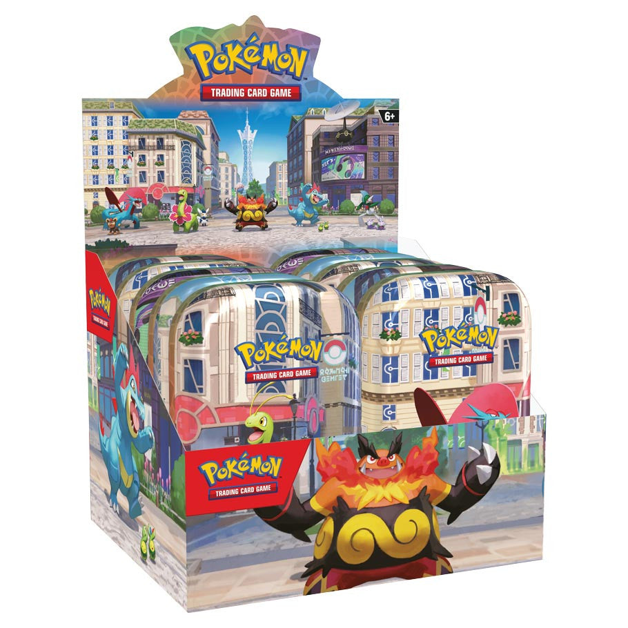 Lumiose City Mini Tin Display (10 Tins) - Pokémon TCG