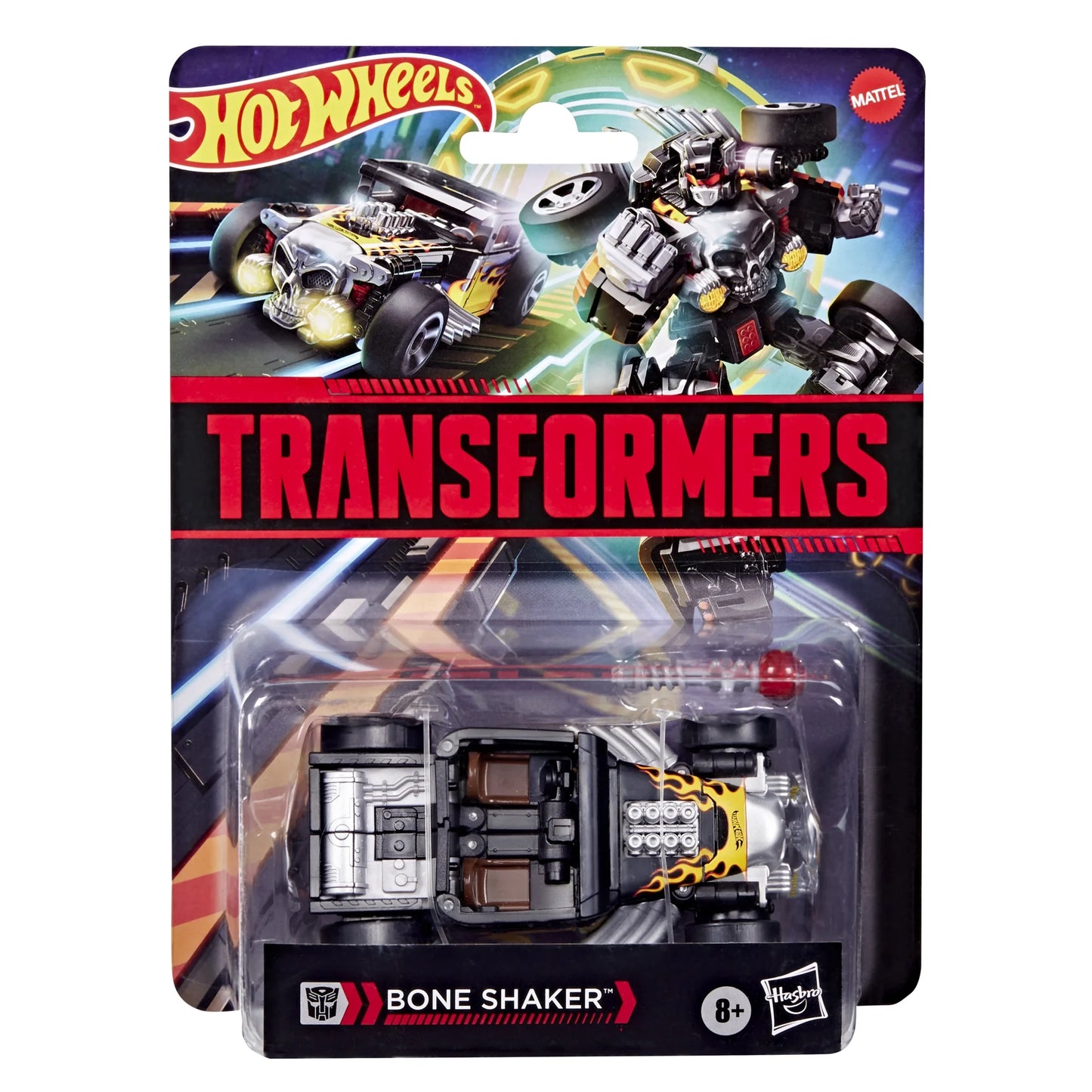 Hot Wheels x Transformers Collab: Deluxe Class Bone Shaker