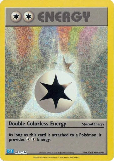 Double Colorless Energy (CLB) Trading Card Game Classic 032/034 (Near Mint Holofoil)