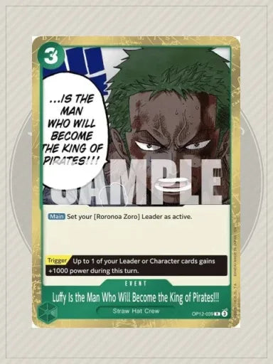 Luffy Is the Man Who Will Become the King of Pirates!!! R Legacy of the Master O