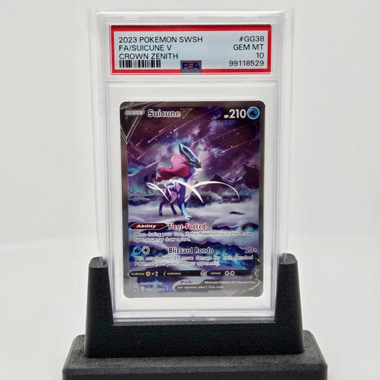 Suicune V (Alternate Art) GG38/GG70 - Crown Zenith: Galarian Gallery (PSA 10 Gem Mint) - Pokémon