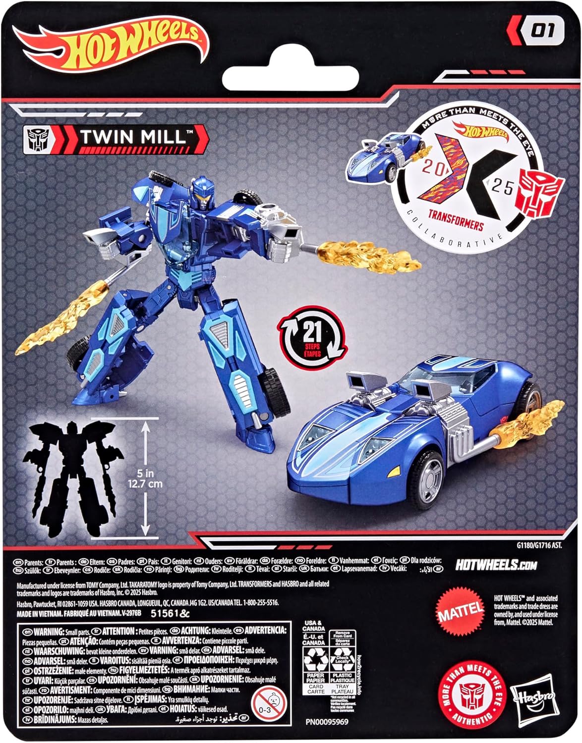 Hot Wheels x Transformers Collab: Deluxe Class Twin Mill