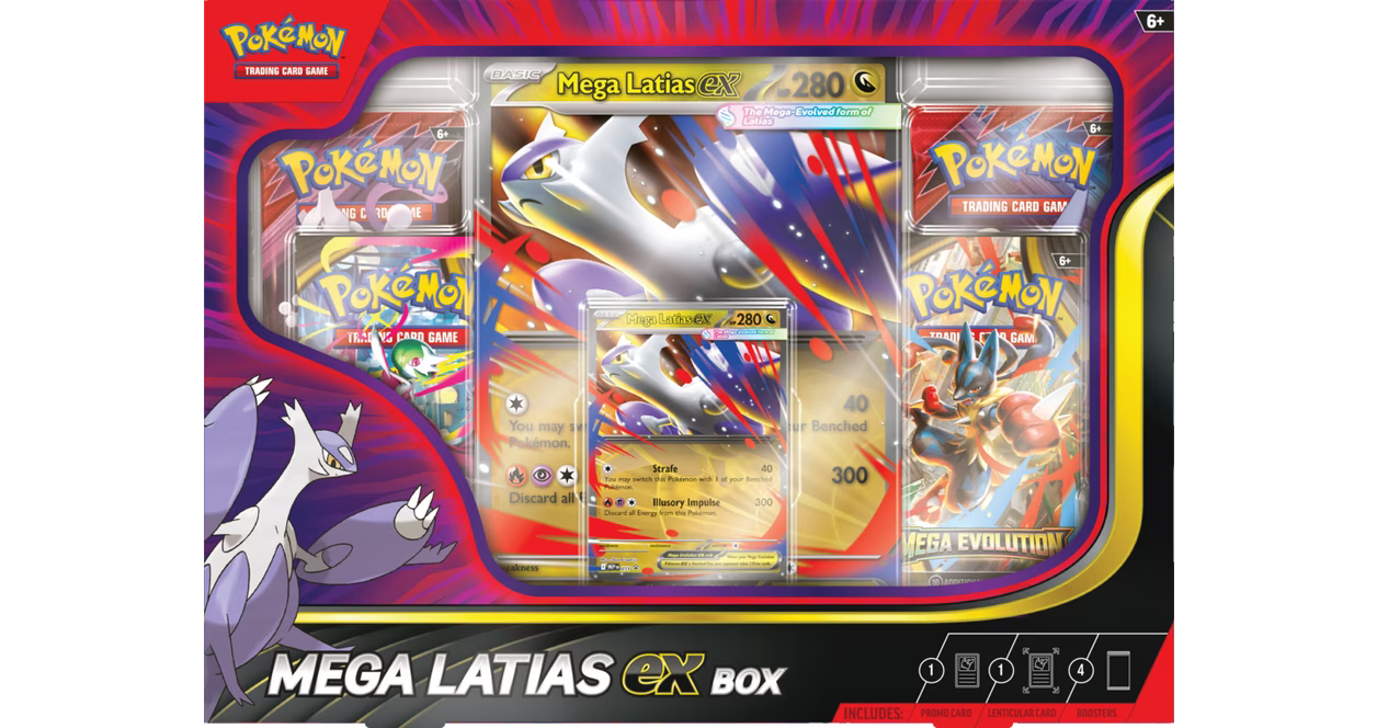 Pokémon TCG: Mega Evolution: Mega Latias ex Collection