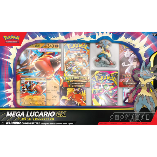 Pokémon TCG: Mega Lucario ex Figure Collection