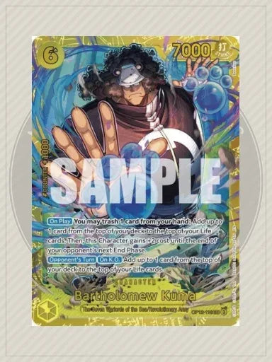 Bartholomew Kuma SEC Legacy of the Master OP12-119 NM