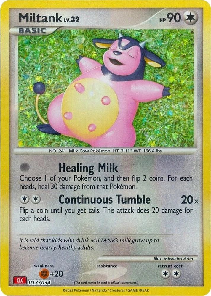 Miltank Classic Collection Trading Card Game Classic 017/034 NM
