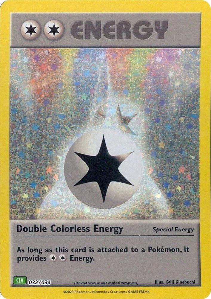Double Colorless Energy (CLV) Classic Collection Trading Card Game Classic 032/0