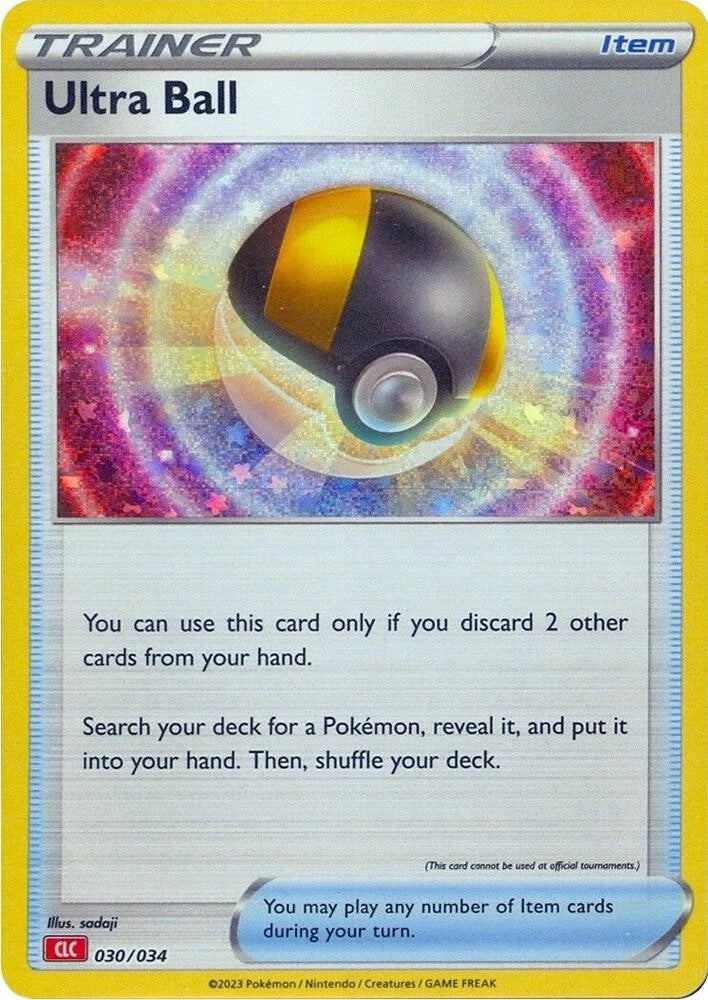 Ultra Ball (CLC) Classic Collection Trading Card Game Classic 030/034 NM
