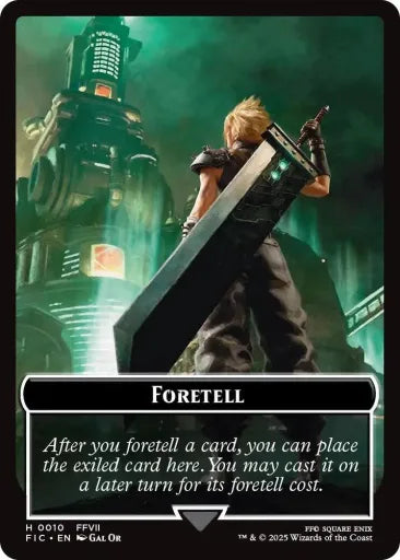 Foretell // Treasure Double-Sided Token Commander: FINAL FANTASY 10 // 23 (Near Mint)