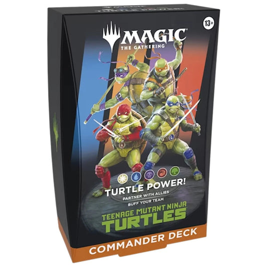 Teenage Mutant Ninja Turtles Commander Deck (Turtle Power!) - Magic: The Gathering