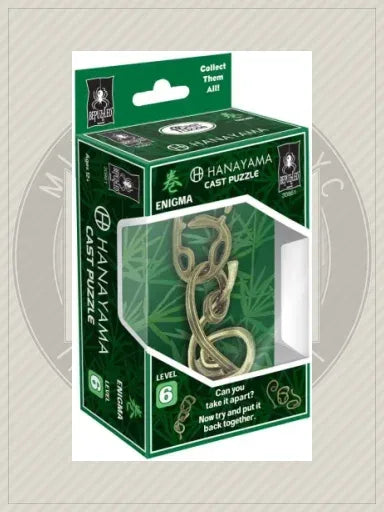 Hanayama Cast Puzzle: Enigma, Level 6 - University Games