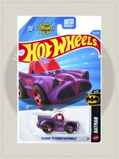 2026 Hot Wheels TOONED CLASSIC TV SERIES BATMOBILE #144 Batman - Purple Pearl