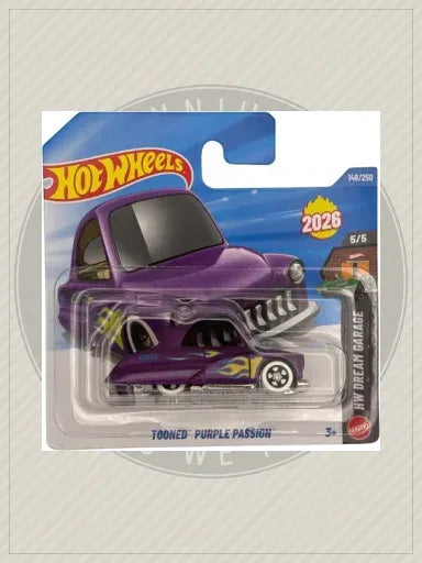 2026 Hot Wheels TOONED PURPLE PASSION #148 Tooned - Metalflake Purple