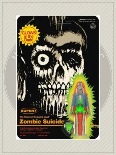 Zombie Suicide Monster Glow ReAction Figure (Return of the Living Dead, Wave 5) - Super7