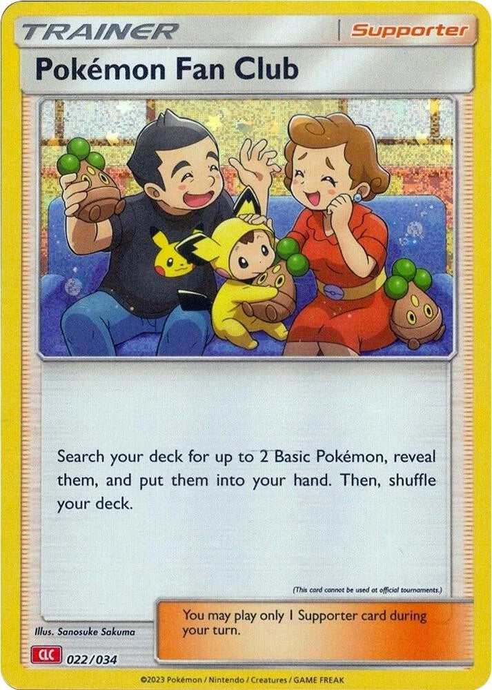 Pokemon Fan Club (CLC) Classic Collection Trading Card Game Classic 022/034 NM