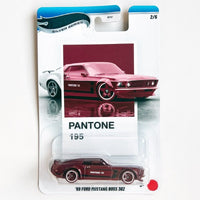 Silver Series Pantone '69 Ford Mustang Boss 302 (Pantone 195) (2025) - Hot Wheels