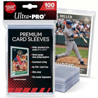 Premium Clear Card Sleeves, Standard Size (100ct) - Ultra PRO