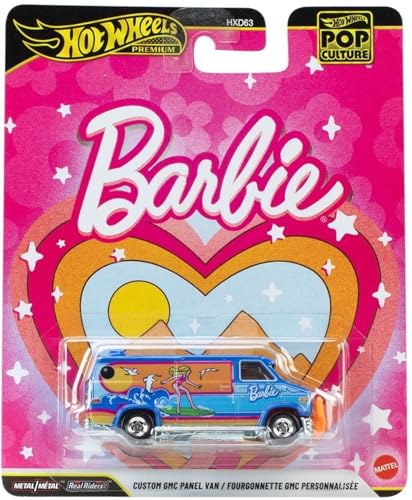 Pop Culture Custom GMC Panel Van, Barbie - Hot Wheels