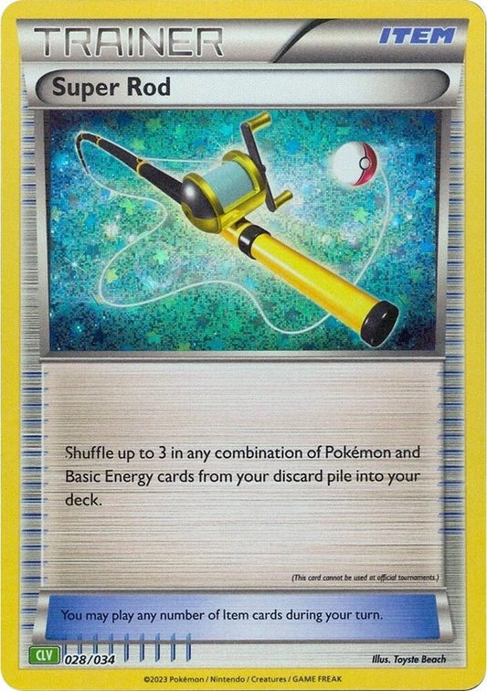 Super Rod (CLV) Classic Collection Trading Card Game Classic 028/034 NM