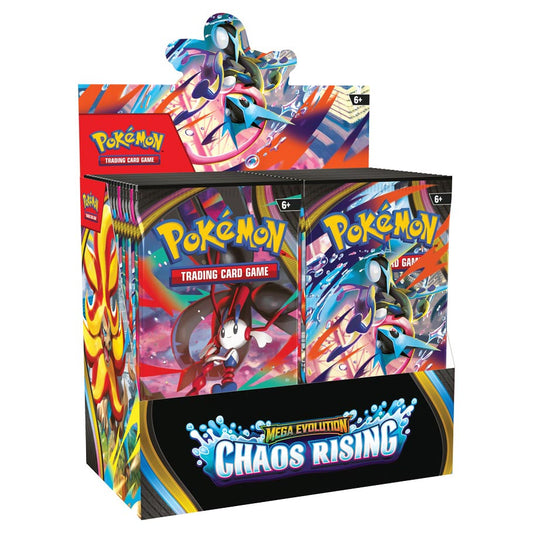 Mega Evolution: Chaos Rising Booster Display (36 Packs) - Pokémon TCG