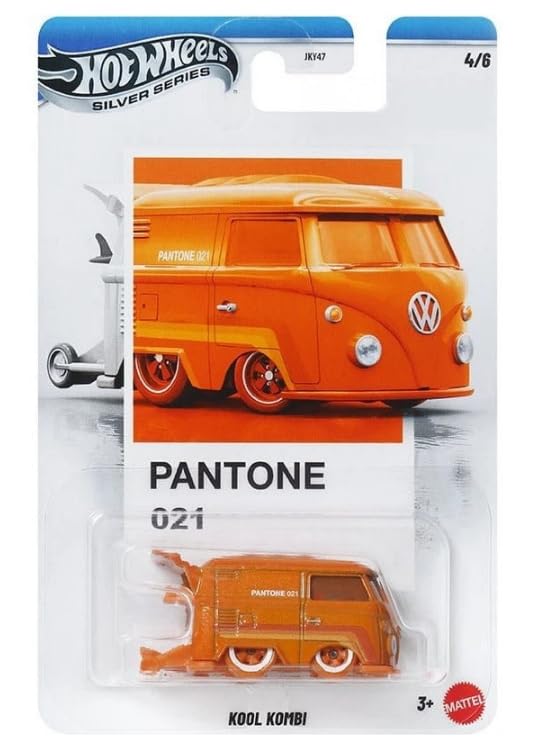 Silver Series Pantone Kool Kombi, Pantone 021 Orange (4/6) - Hot Wheels