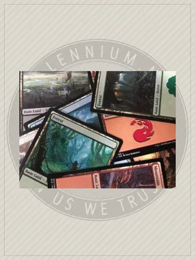 MtG Custom Lot of 50 Basic Land Single Cards
