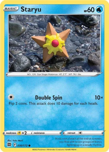 Staryu SWSH09: Brilliant Stars 030/172 (Near Mint)