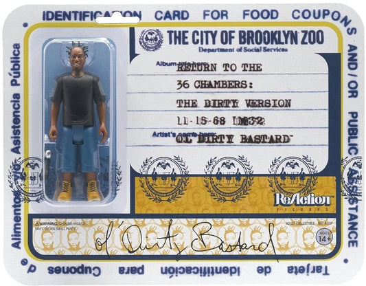 O.D.B. (Ol' Dirty Bastard) ReAction Figure - Super7