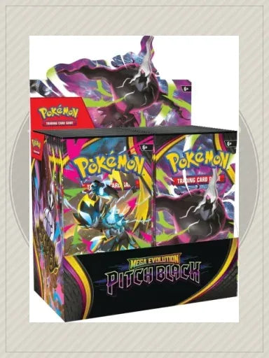 Mega Evolution: Pitch Black Booster Box (36 Packs) - Pokémon TCG