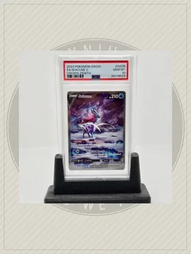 Suicune V (Alternate Art) GG38/GG70 - Crown Zenith: Galarian Gallery (PSA 10 Gem Mint) - Pokémon