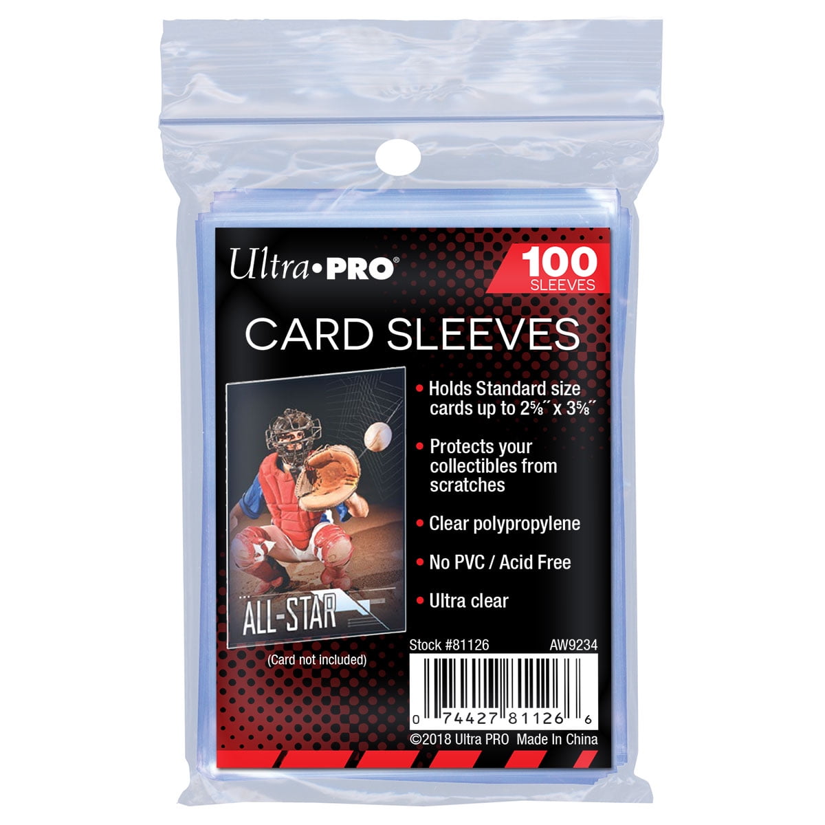 Penny Card Sleeves, Ultra Clear (100ct) - Ultra PRO