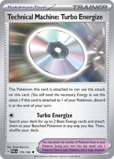 Technical Machine: Turbo Energize SV04: Paradox Rift 179/182 (Near Mint Reverse Holofoil)