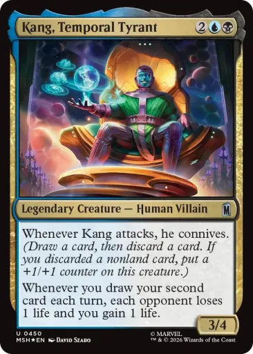 Kang, Temporal Tyrant (Surge Foil) Marvel Super Heroes 450 (Near Mint Foil)