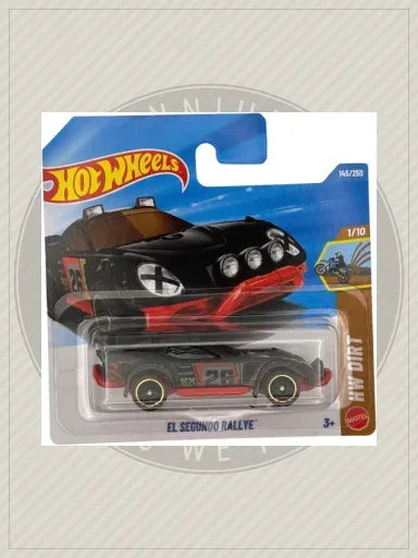 2026 Hot Wheels EL SEGUNDO RALLYE #145 HW Dirt - Matte Black