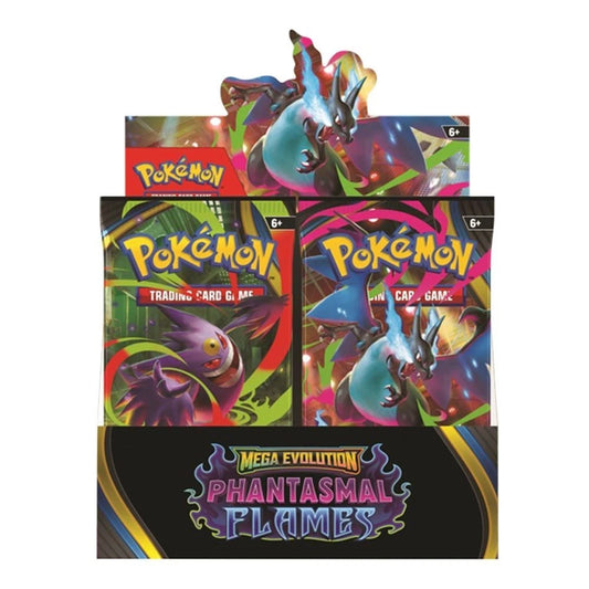 Pokémon TCG: Mega Evolution Phantasmal Flames Booster Box