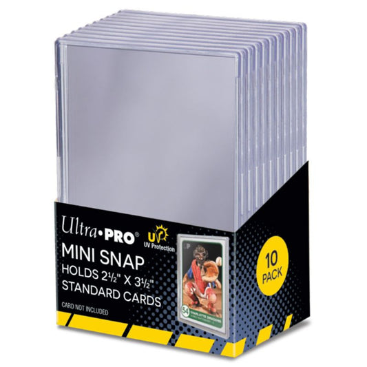 UV Mini Snap Card Holder (10-Pack) - Ultra PRO