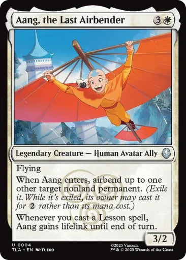 Aang, the Last Airbender Avatar: The Last Airbender 4 (Near Mint)