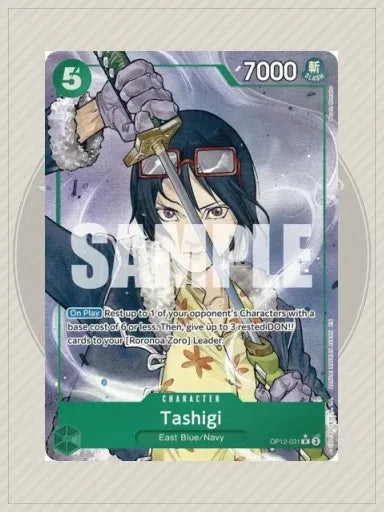 Tashigi (Alternate Art) R Legacy of the Master OP12-031 NM