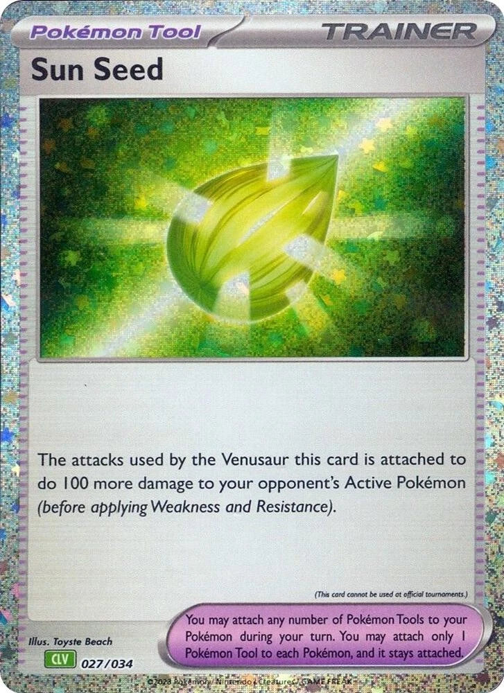 Sun Seed Classic Collection Trading Card Game Classic 027/034 NM