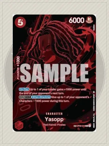 Yasopp (SP) R Legacy of the Master OP09-013 NM
