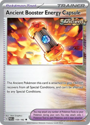 Ancient Booster Energy Capsule SV04: Paradox Rift 159/182 (Near Mint)