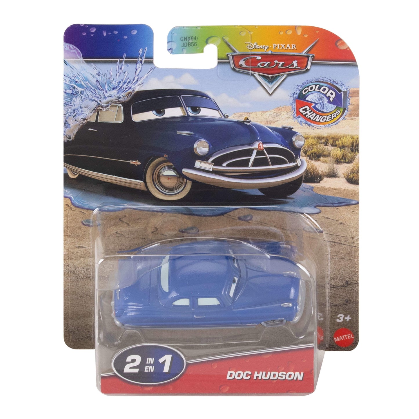 Disney and Pixar Cars Color Changers Vehicle, 1:55 Scale - Mattel